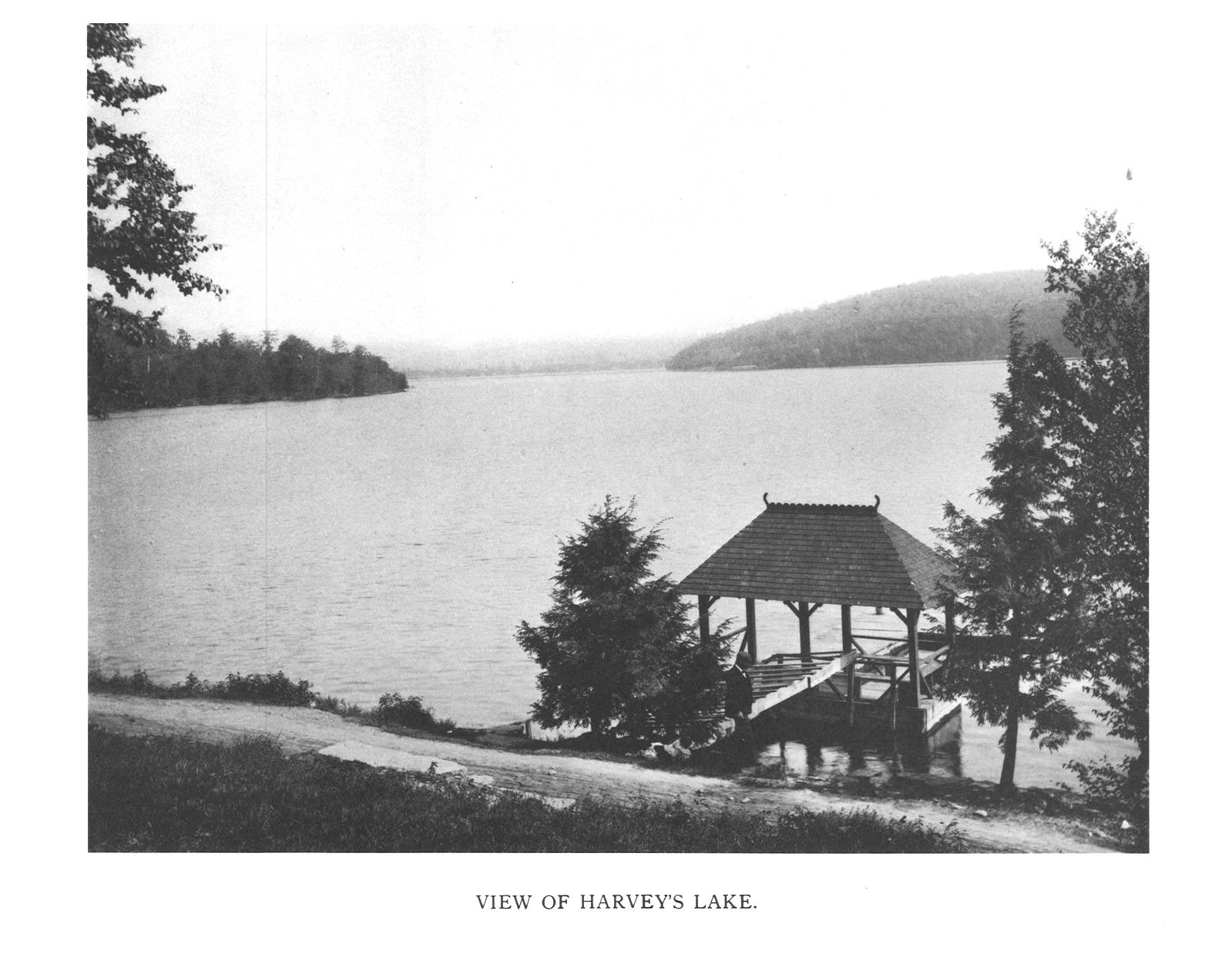 Photo Prints View of Harveys Lake Luzerne County Historical Society
